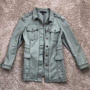 White House Black Market Olive Jacket